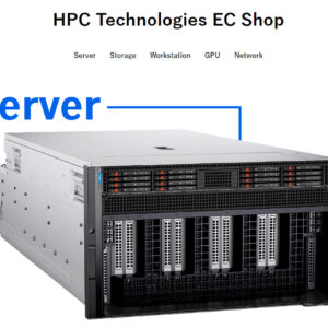 HPC-ProServer DPeR750XA にて、NVIDIA H100 PCIe 80GB 4台構成が見積可能となりました。