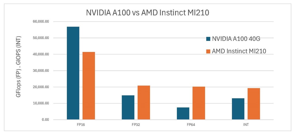 NVIDIA A100
AMD Instinct MI210
GPU